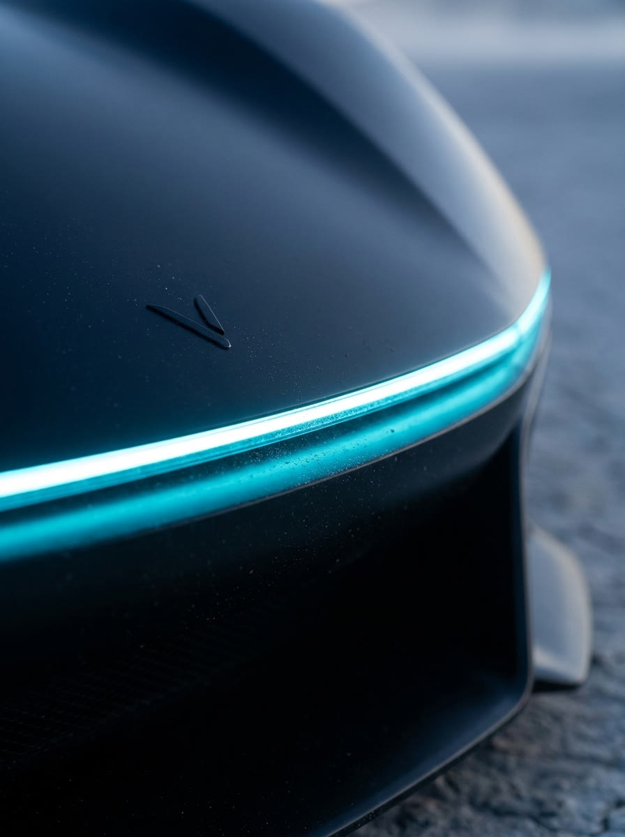 VANTA light-bar macro detail